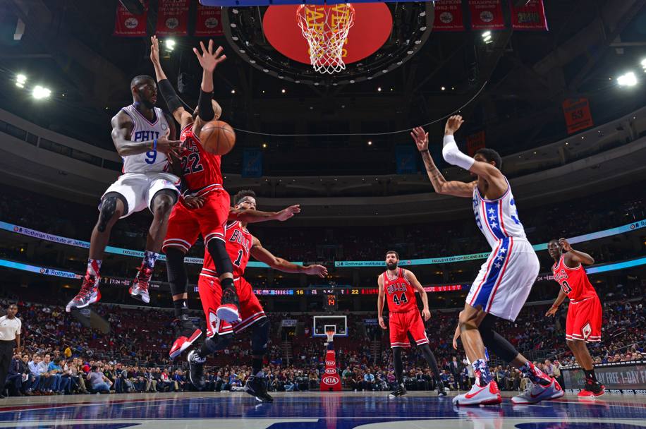 Philadelphia 76ers contro Chicago Bulls (Getty Images)